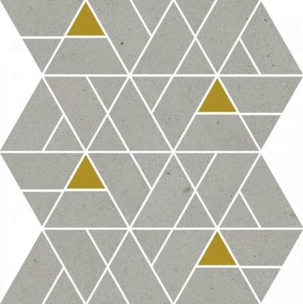Керамогранит  / Италон / Italon / Avantgarde / Авангард/ Мозаика Сильвер Люксор 30.7х30.9 / Silver Mosaico Luxor 30.7х30.9